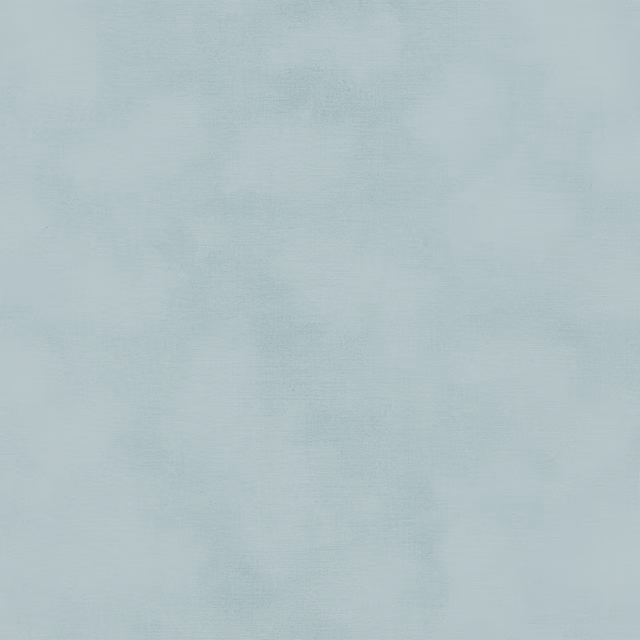 Pale mist-blue wallpaper with subtle cloudy tonal variation and a fine, quiet surface