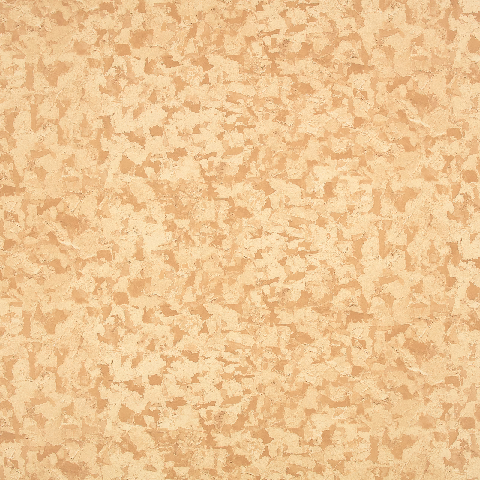 Warm chai beige wallpaper with irregular cream and terracotta fragment markings