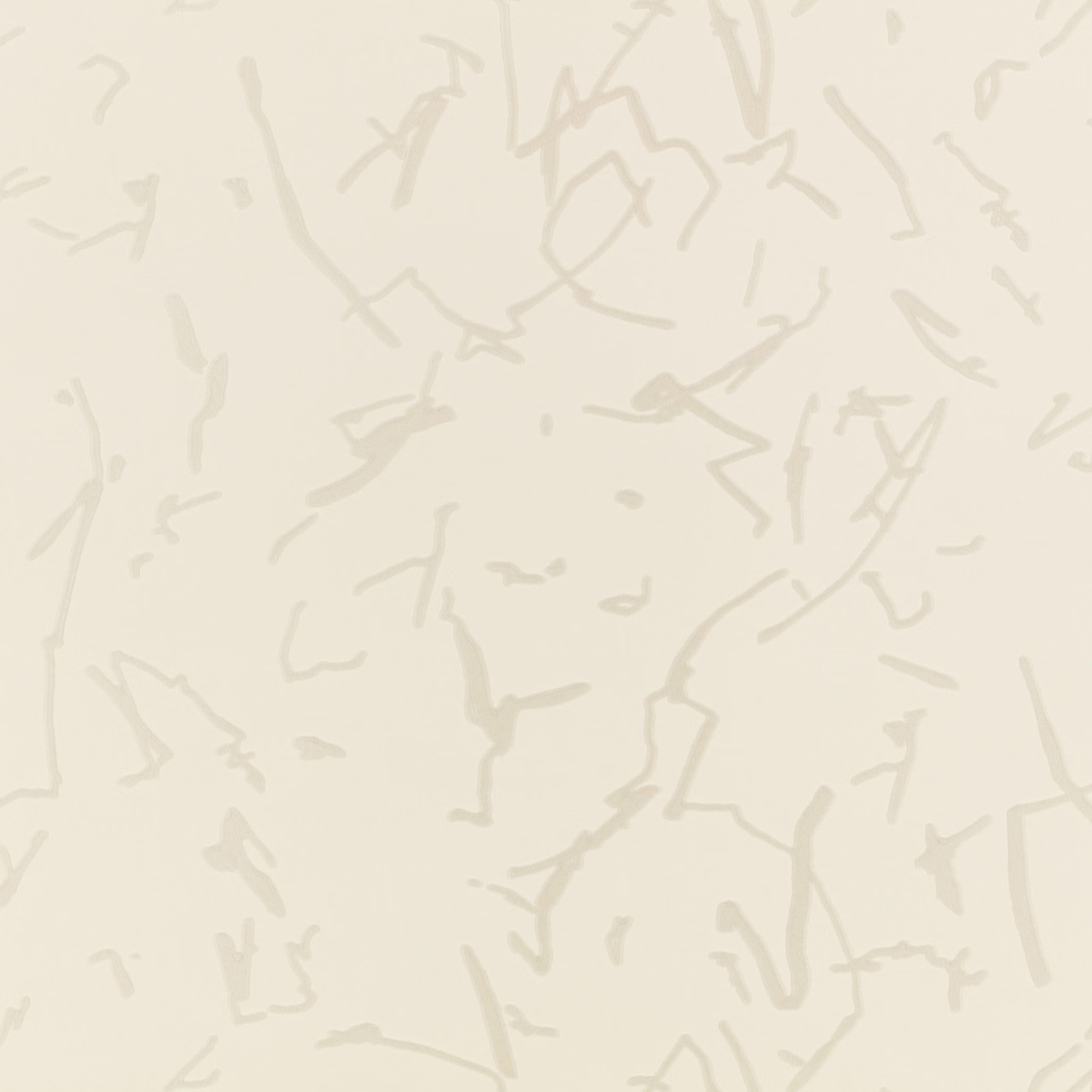 Chalky ivory wallpaper with delicate soft-grey scattered scribble lines