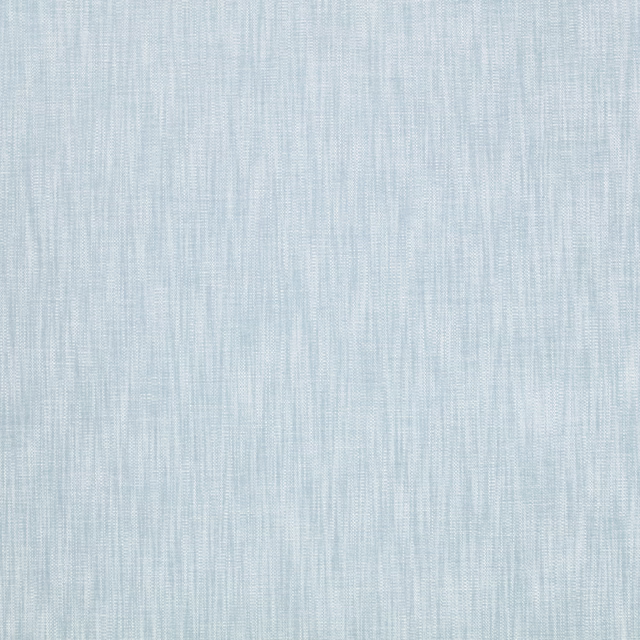 Pale icy-blue Wave fabric with fine vertical striations and softly woven texture
