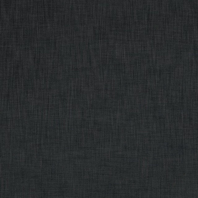 Dark anthracite grey fabric swatch with fine vertical and crosswise woven texture
