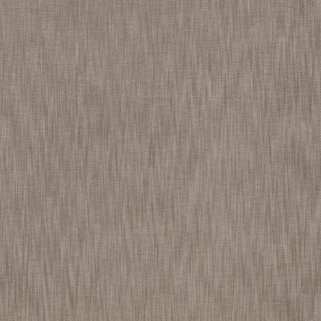 Muted taupe-grey woven textile with fine, uneven vertical striations