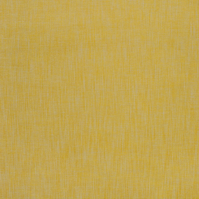 Warm corn-yellow woven swatch with fine vertical striations and subtle crossweave