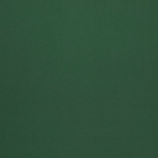 Deep forest-green plain weave with subtle low-sheen texture