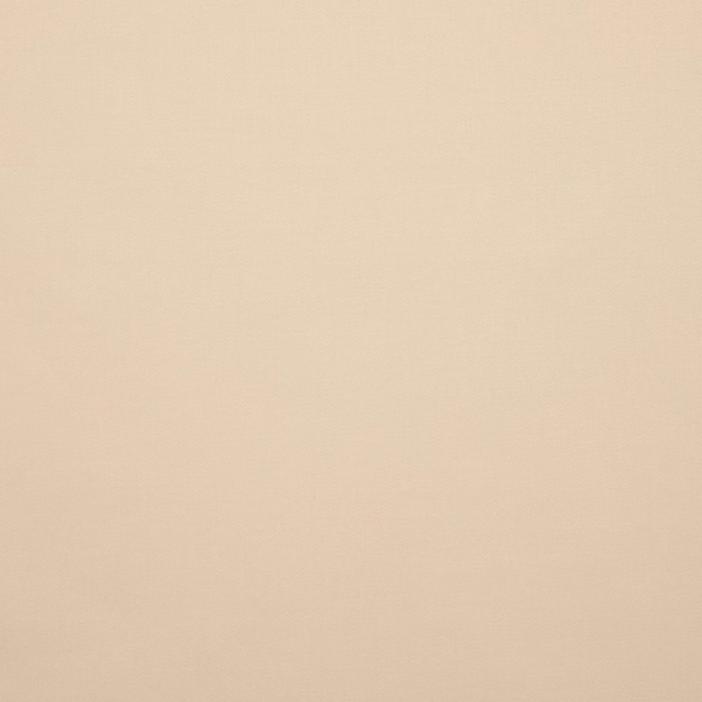 Powder-beige plain fabric with a fine, softly textured and even surface