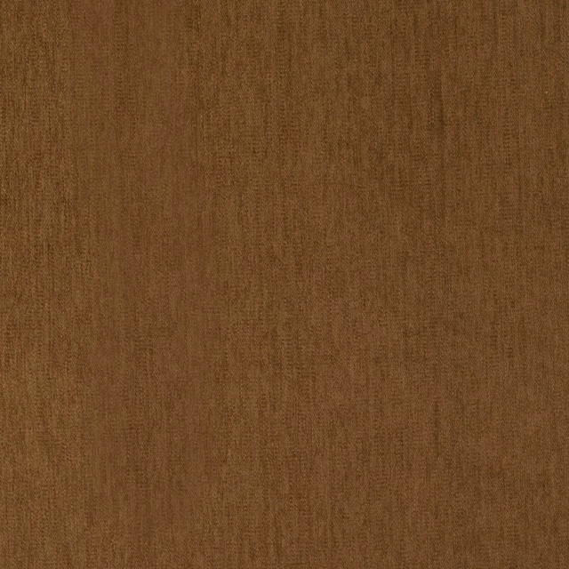 Warm bronze-brown textile with subtle vertical strié and softly varied woven texture