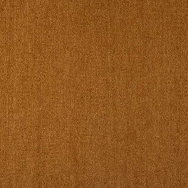 Close-up of warm tobacco-brown woven textile with subtle vertical surface texture