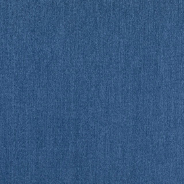 Deep ocean-blue fabric swatch with subtle mottled vertical woven texture