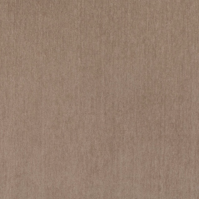 Warm taupe Savane fabric with a fine vertical plain weave and softly varied surface