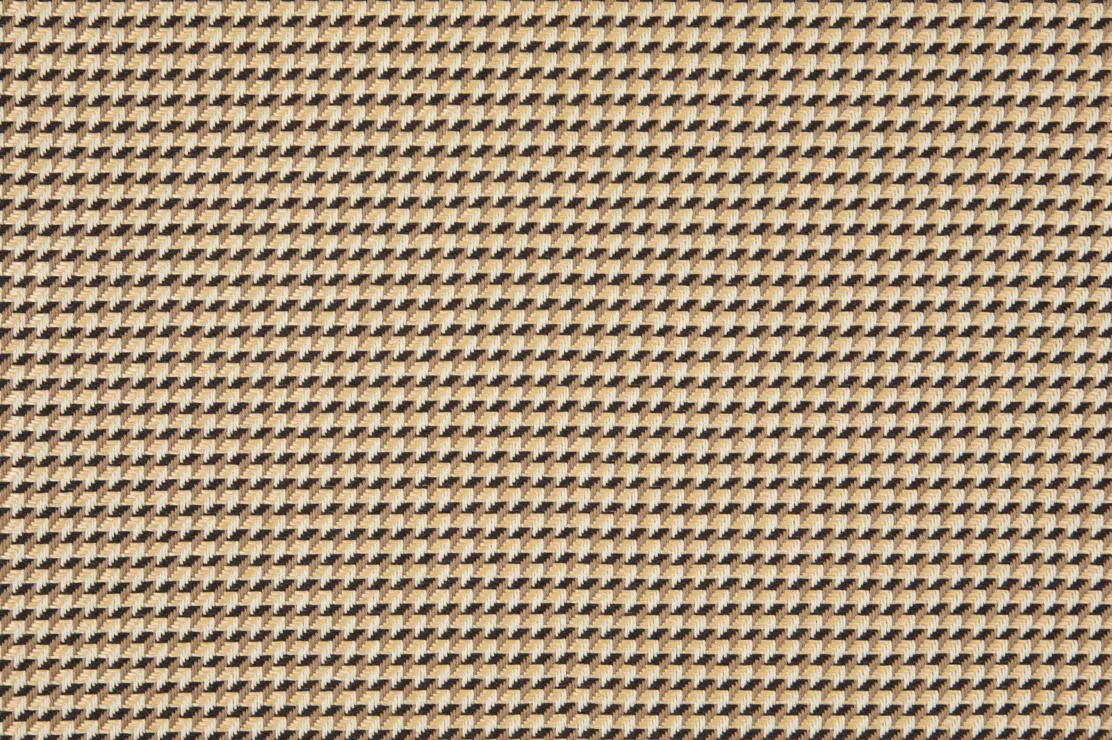 Charcoal, taupe and cream miniature diagonal motif in a tightly woven textile