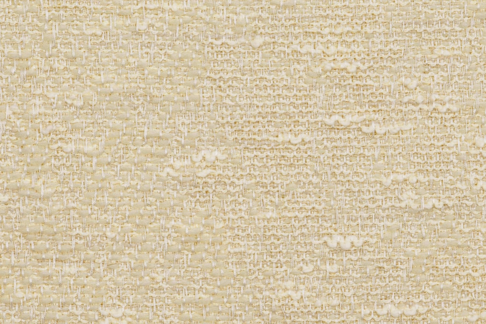 Pale ecru woven fabric with irregular slubs and soft ivory tonal variation