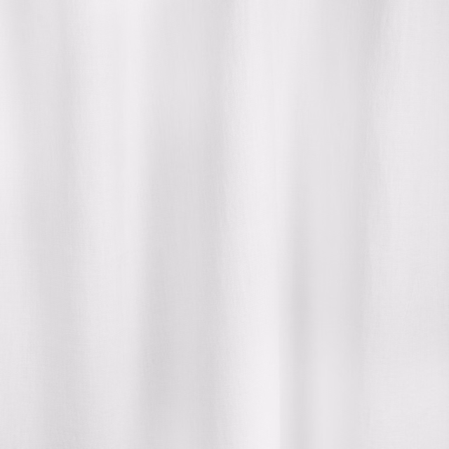 Soft white Costa fabric with subtle vertical shading and a fluid, lightly textured surface