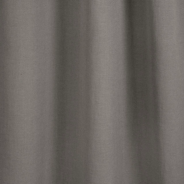 Muted mouse-grey textile with soft vertical folds and a fine woven texture