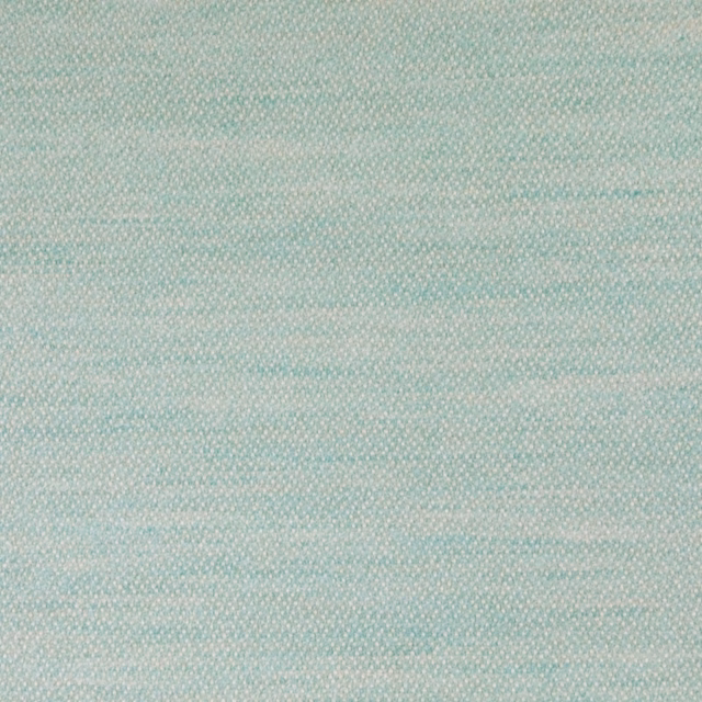 Pale aqua woven fabric with subtle horizontal striations and softly mottled texture