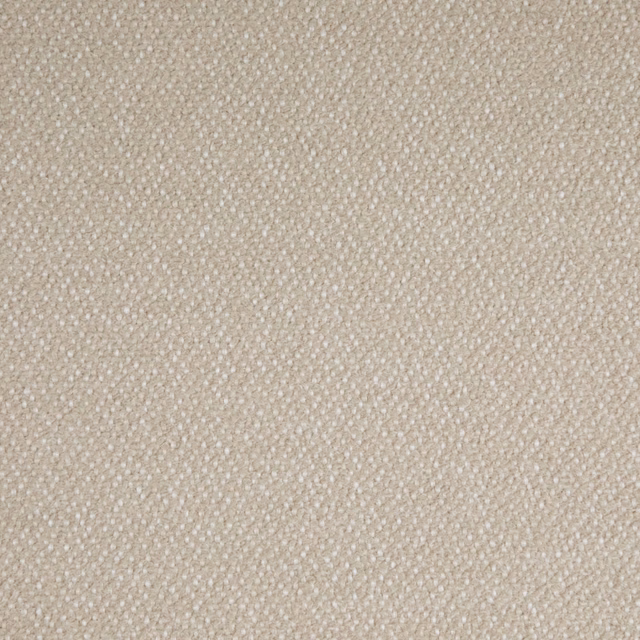 Close-up of warm beige textile showing a fine, softly pebbled woven surface