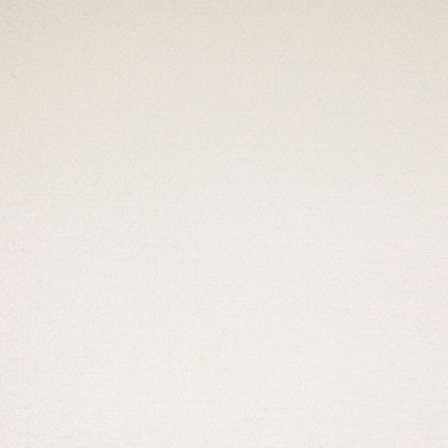 Fine ivory-white woven fabric swatch with a subtly textured plain surface