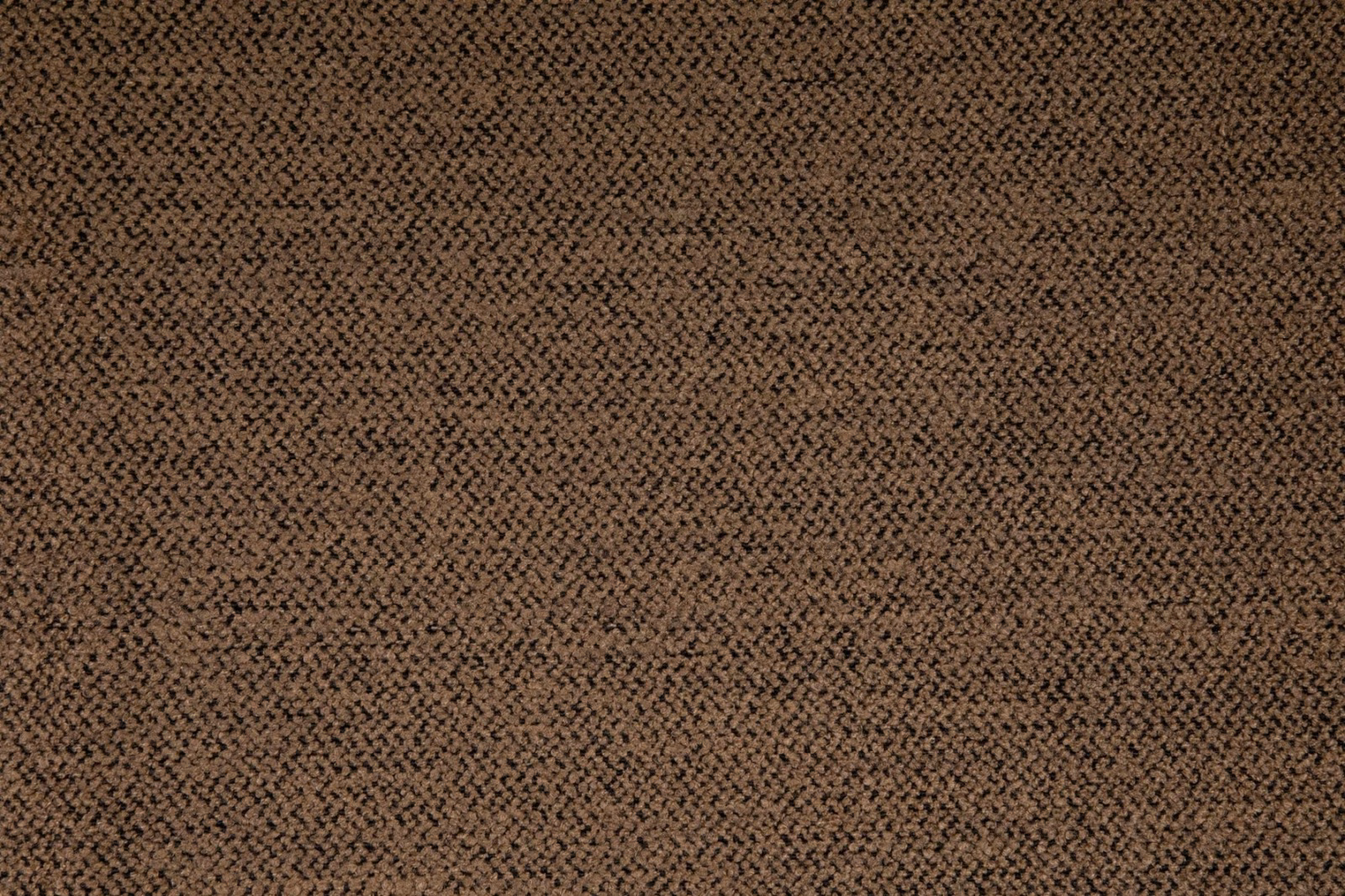 Warm brun-brown textile with a fine dark-flecked woven surface