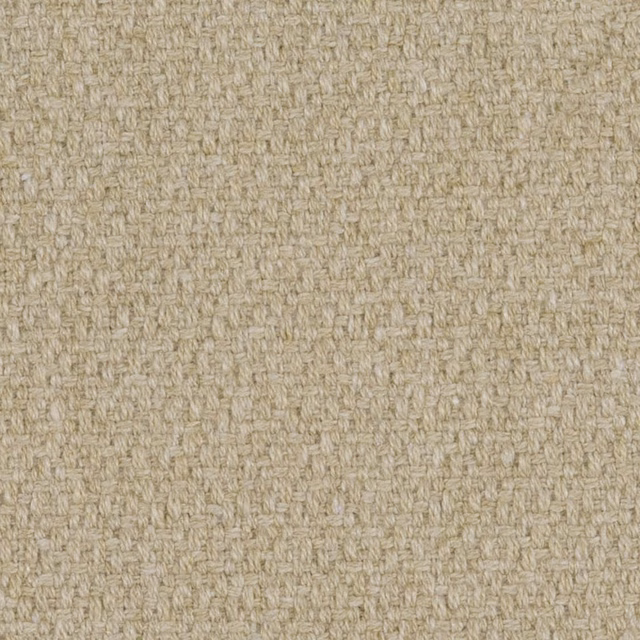 Warm ficelle beige fabric with a close, irregular woven surface