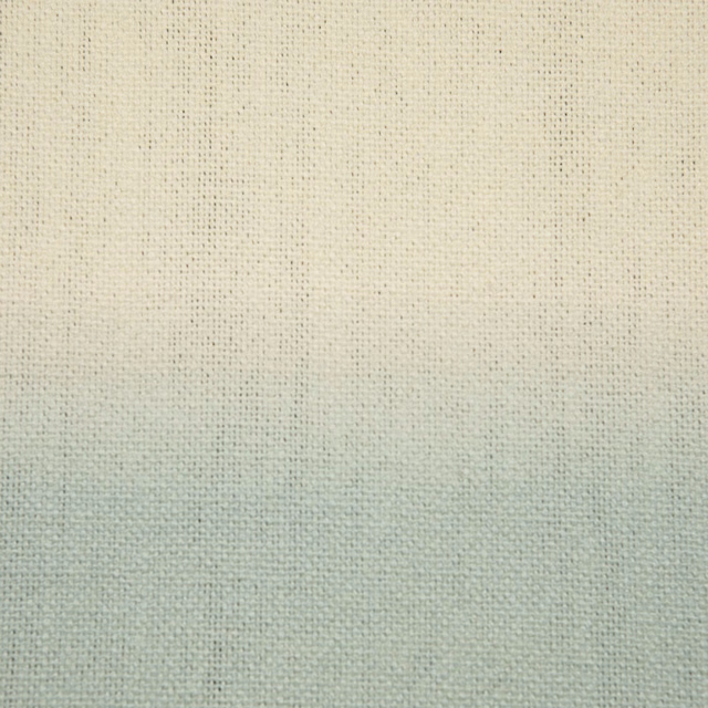 Ivory-to-pale sage woven textile with a fine, softly graduated surface