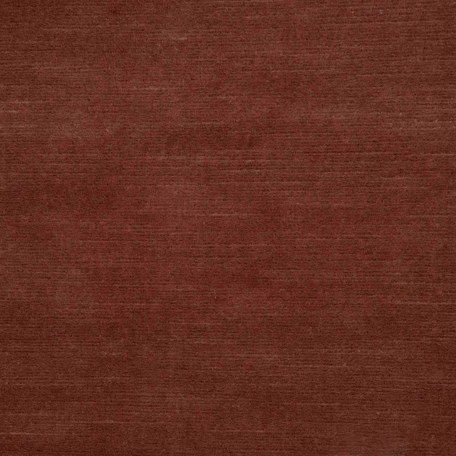 Deep brick-blush plain weave with subtle horizontal woven texture