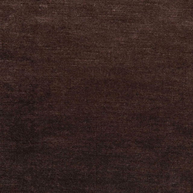 Deep Ebene brown fabric with subtle horizontal striations and a softly mottled weave