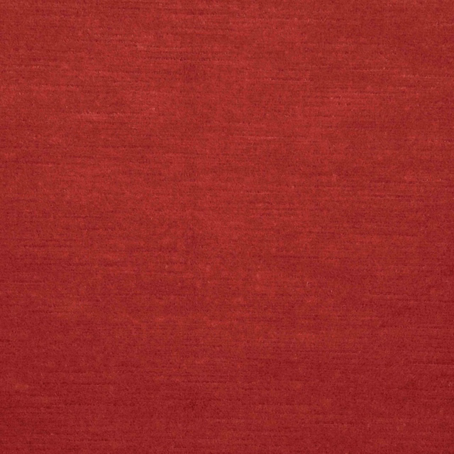 Deep ruby-red woven textile with subtle horizontal slub texture