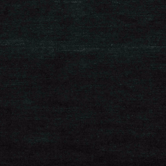 Near-black Sapin fabric with subtle green undertones and fine horizontal woven texture