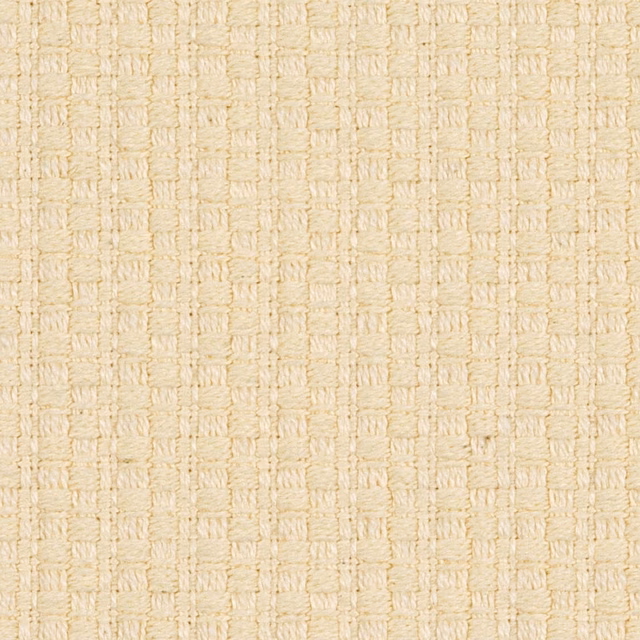 Warm ivory Hevea fabric with irregular fine woven grid texture