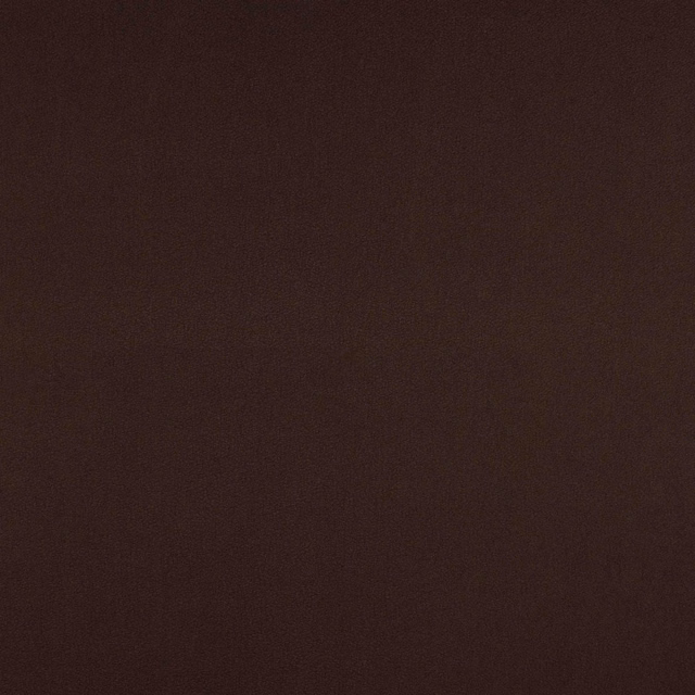 Deep chocolate-brown plain fabric with a barely visible, softly textured surface