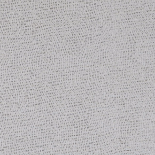 Pale ivory-grey Ecume textile with fine broken vertical woven tracery