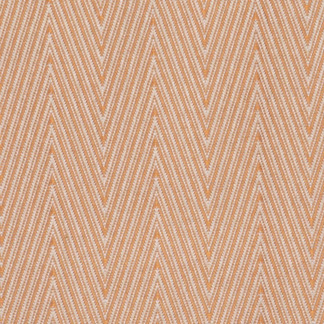 Warm copper textile with fine cream chevrons and a tactile woven surface
