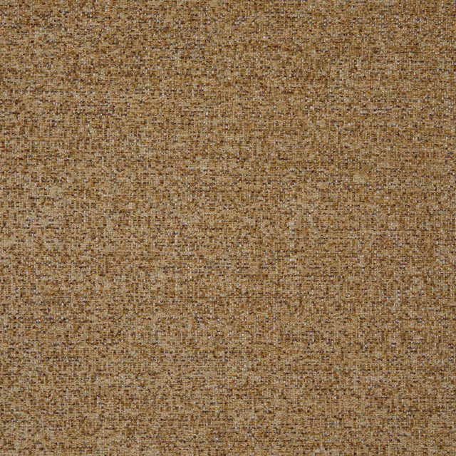 Warm honey-beige woven textile with dense brown flecks and subtle tonal variation