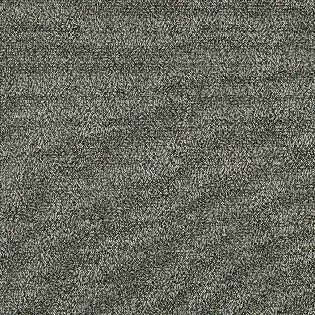 Muted khaki-olive fabric with a dense tiny irregular dark woven motif