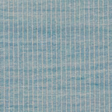 Close-up of pale azure-blue woven cloth with fine vertical ribs and subtle crosswise slubs.