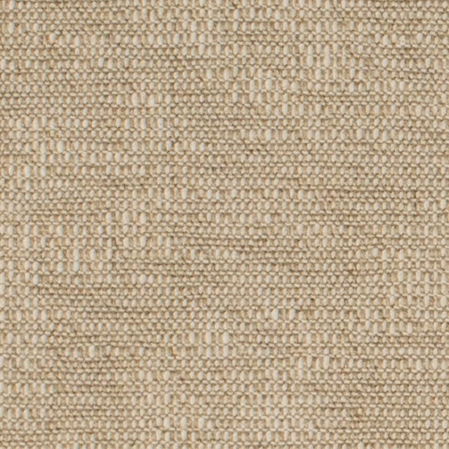 Close-up of warm beige Saule textile with an irregular compact woven texture