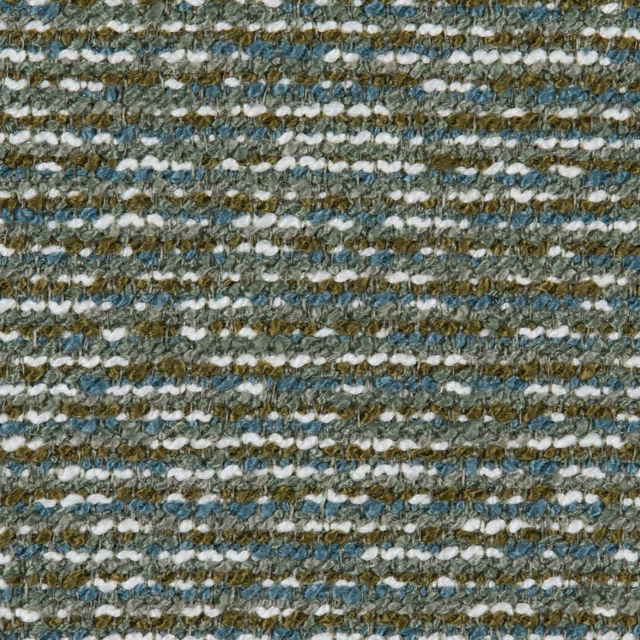 Muted agave blue-green woven texture with cream and olive horizontal flecks