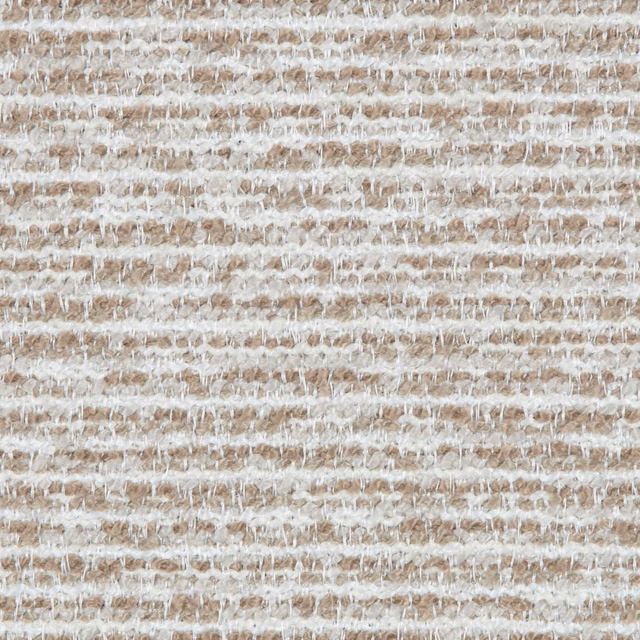 Warm natural beige weave with irregular cream horizontal slub texture