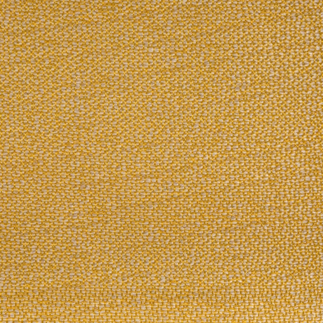 Close-up of ochre-gold fabric with a fine irregular woven texture