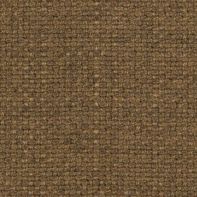Close-up of dense brown-bronze textile weave with a softly irregular, tactile surface