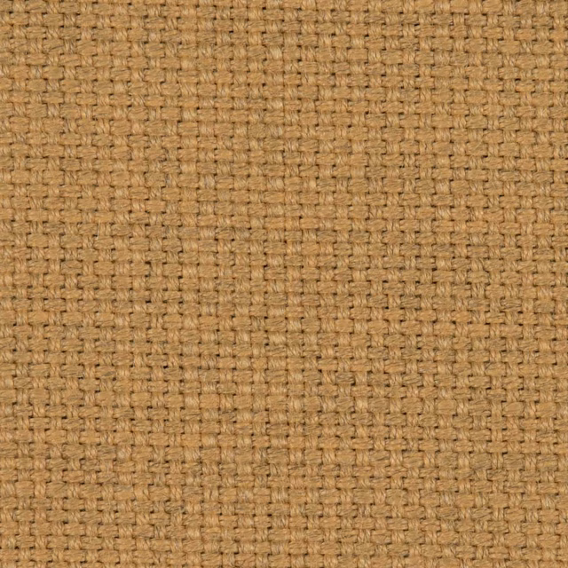 Warm ochre woven textile with a nubby, irregular basket-like surface