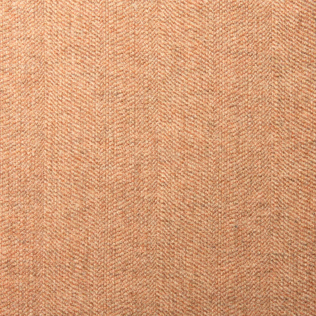 Pale ginger wool herringbone with softly shifting peach and tan chevrons