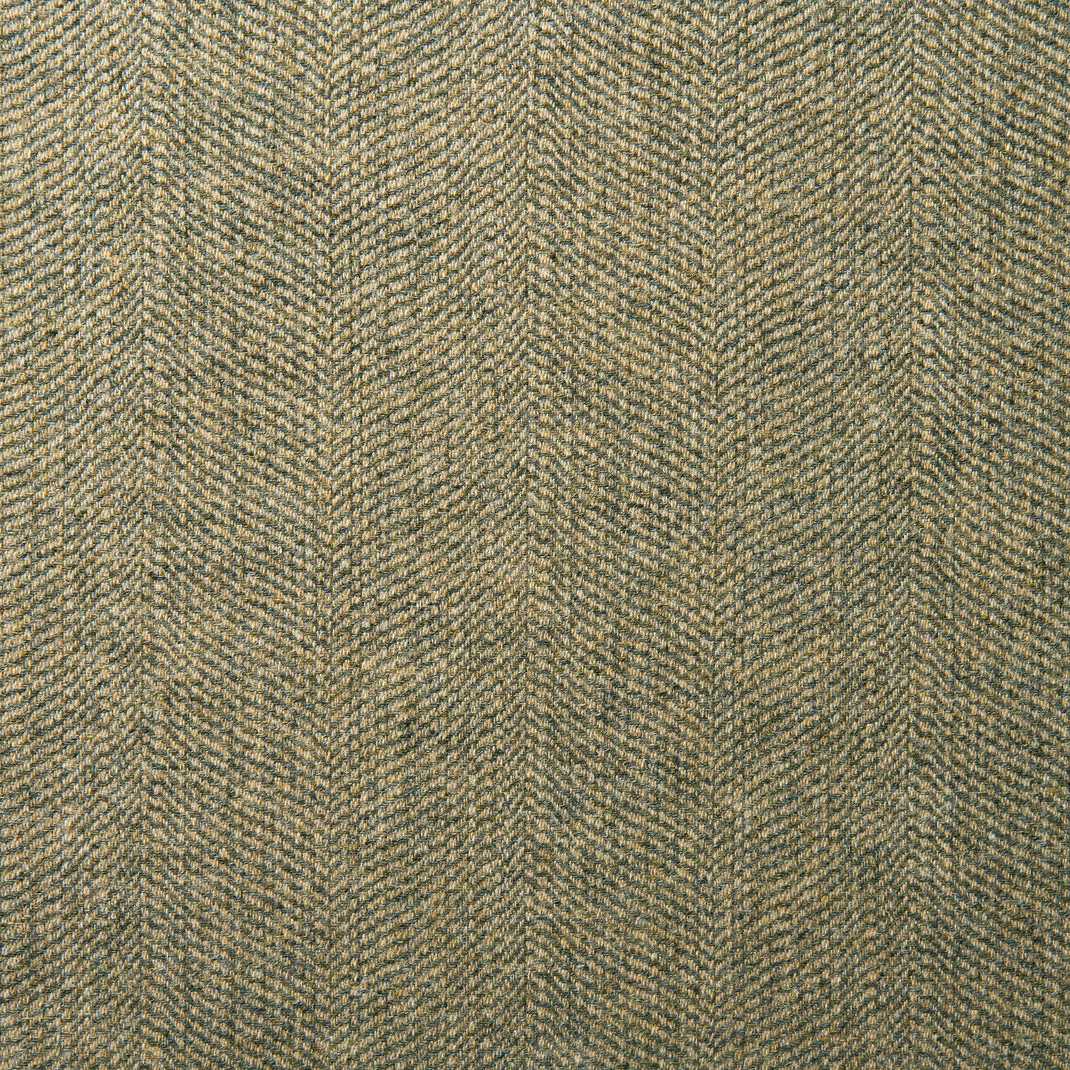 Muted grey-green taupe wool with a fine, tightly woven herringbone texture