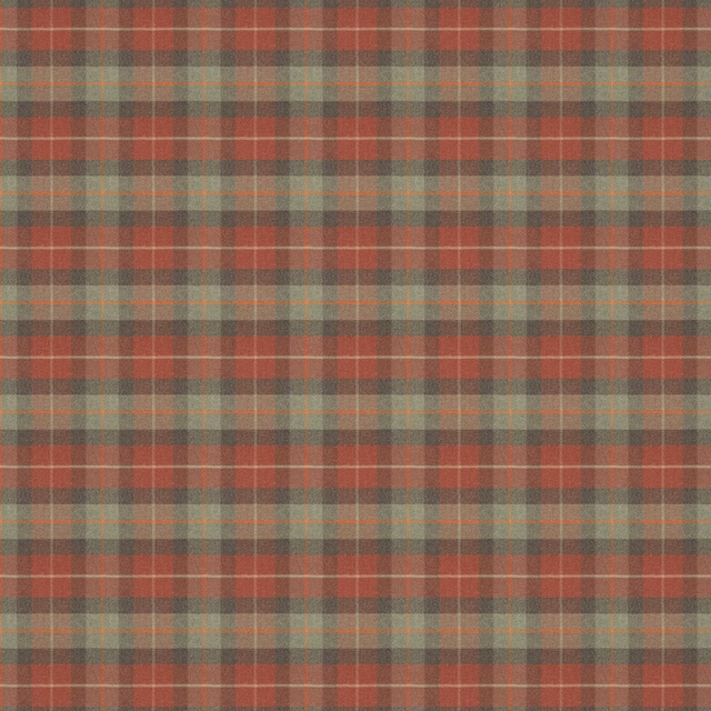Brunswick Check Maple Check fabric