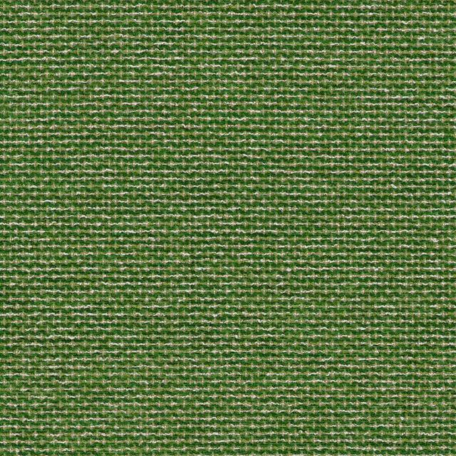 Bright emerald green woven fabric with fine horizontal texture and pale flecking
