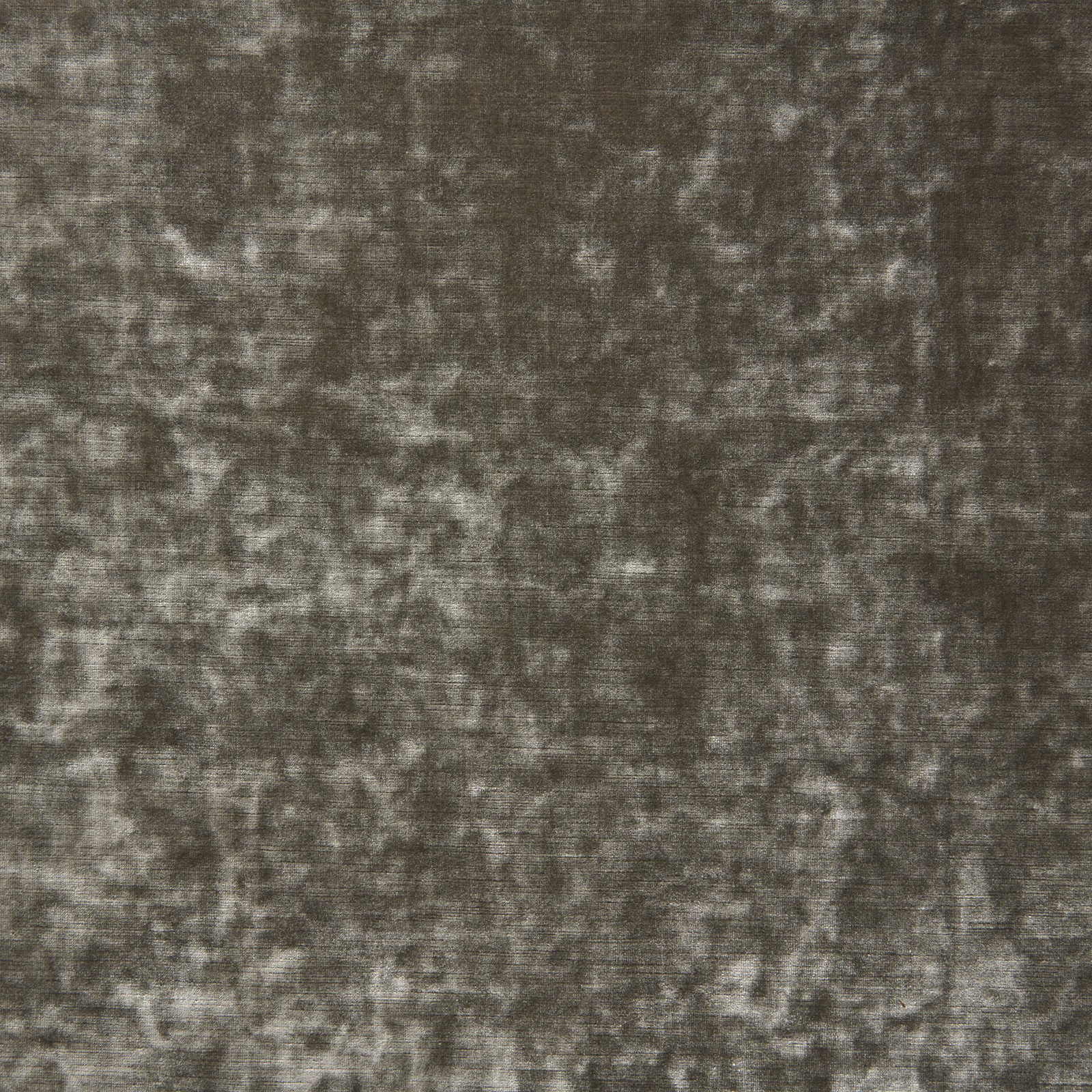 Smoky fawn-brown velvet swatch with clouded lighter nap and soft tonal texture