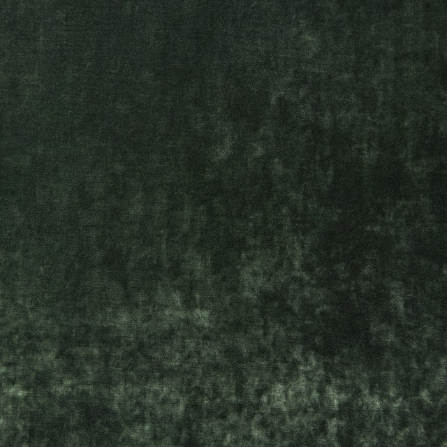 Deep bottle-green velvet with softly mottled shading and a plush, light-catching pile