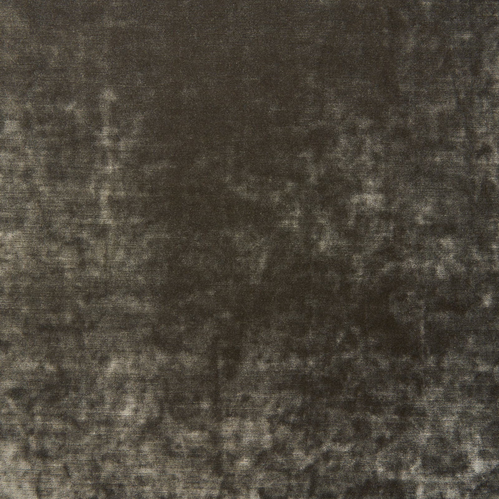 Mottled mushroom brown velvet with charcoal shadows and softly lifted nap