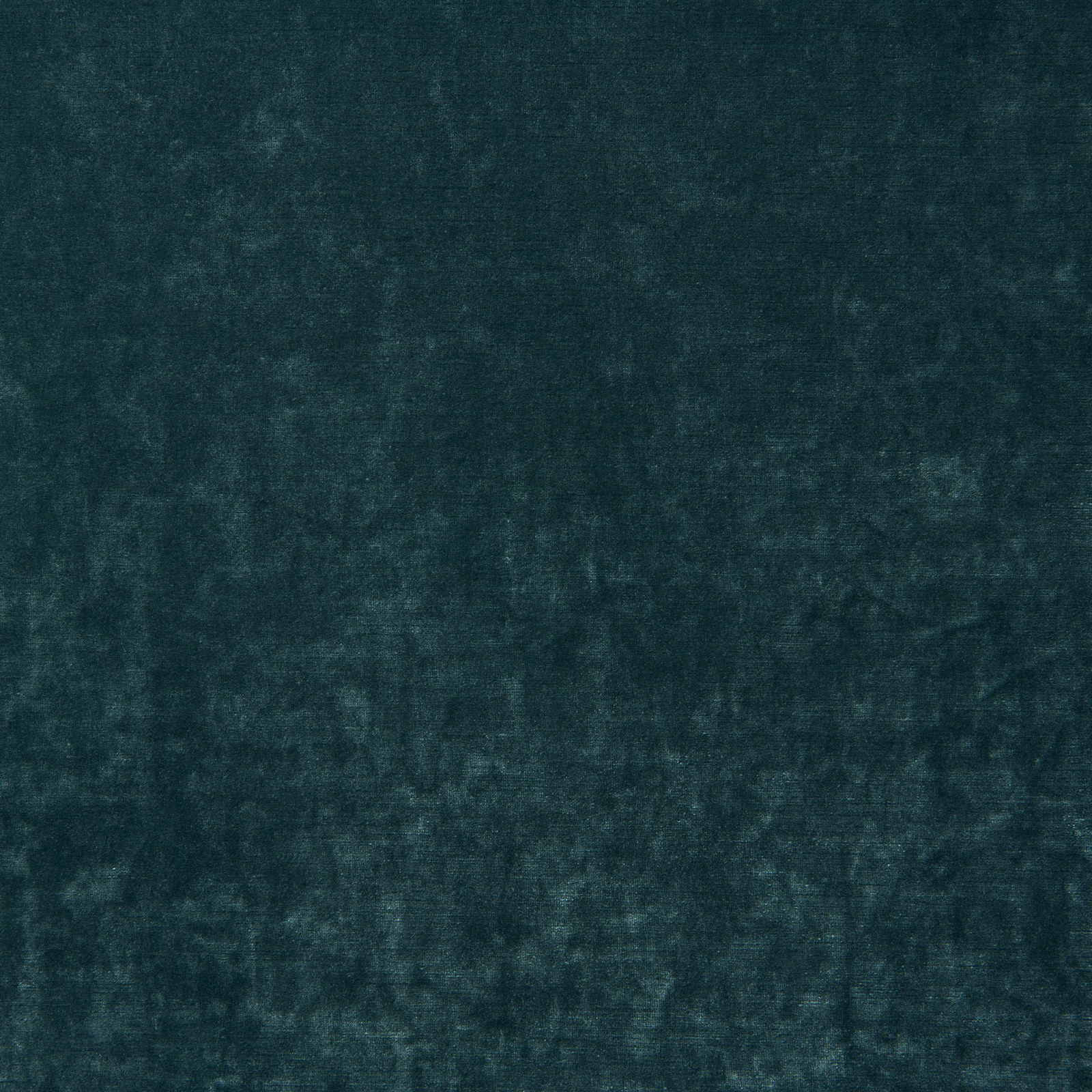 Deep teal velvet with softly mottled nap and subtle blue-green tonal variation