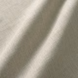 Pale natural greige linen curtain fabric with fine diagonal twill texture