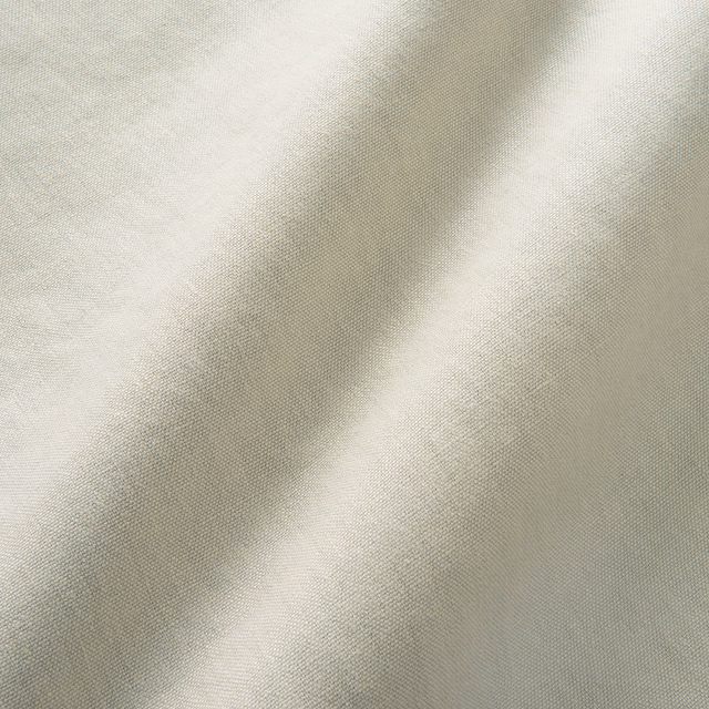 Pale dove-grey linen with a fine plain weave and softly shaded folds
